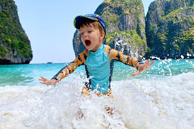 Phi Phi Speedboat Day Trip: Maya Bay, Bamboo & Seaview Lunch - Maya Bay and Phi Phi Ley Walk: The Star Stop (and the Crowds)