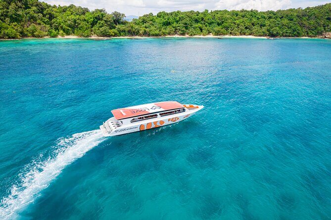 Phi Phi Speedboat Day Trip: Maya Bay, Bamboo & Seaview Lunch - Snorkeling Near Phi Phi Don: Gear Included, Guidance Ready