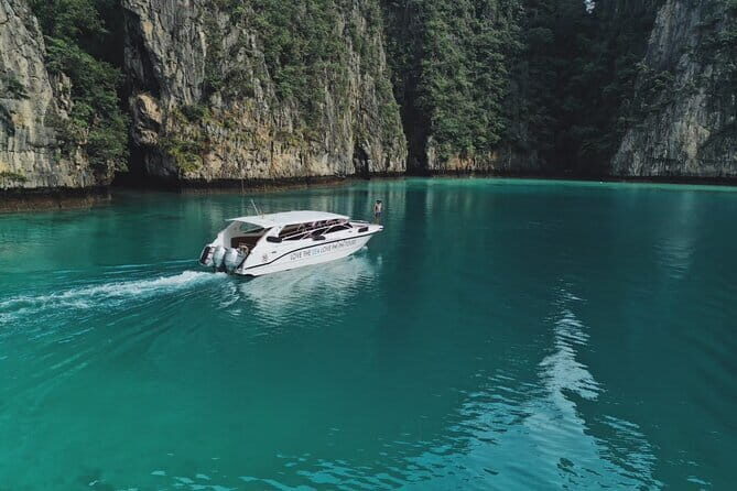 Phi Phi with Maya and Bamboo Island Day Trip by Speedboat - Stop 1: Phi Phi Islands cruising time you’ll actually notice