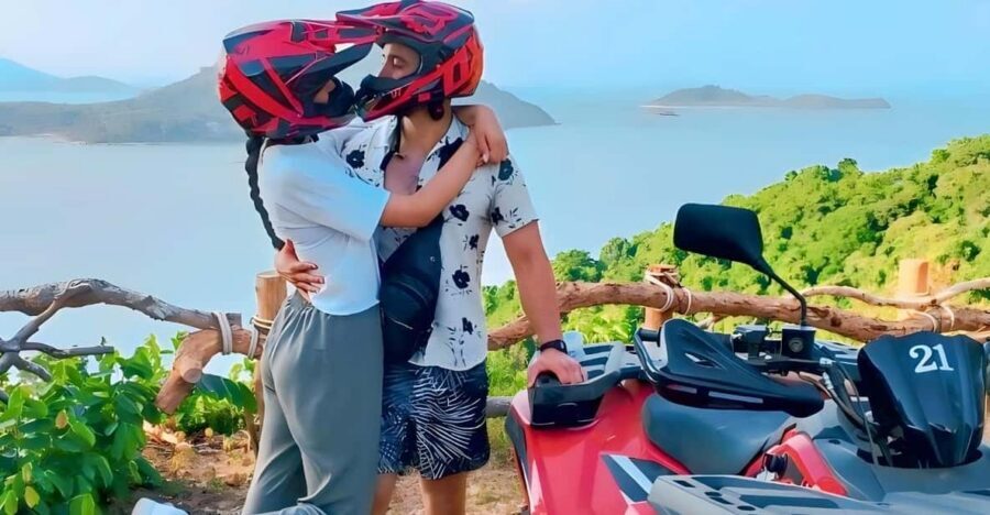 Phuket: ATV Ride with Secret Sea Viewpoints and Swing - The Swing and Goat Feeding: Silly Fun With a Local Touch