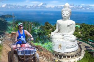 Phuket ATV Seaview On Tour - What you actually do on the ATV route: jungle tracks, plantations, and viewpoints