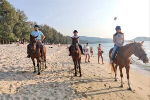 Phuket Beach and Horse Rides 1 Hour Experience - Kamala Horse Riding Club: what your arrival should feel like