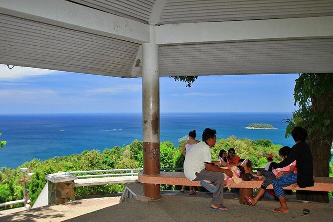 Phuket City Sights : Big Buddha, Wat Chalong & Scenic Viewpoints - Windmill Point: ocean breezes and a hilltop angle