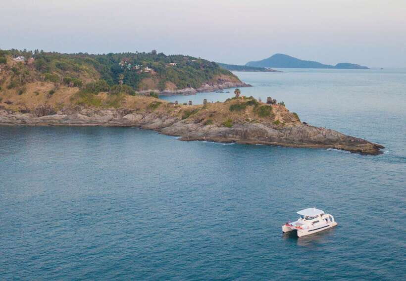 Phuket: Coral Yacht Boat Tour to Coral Island with Sunset - The Route: Pirates Beach, Banana Bay, Raya, and Maiton