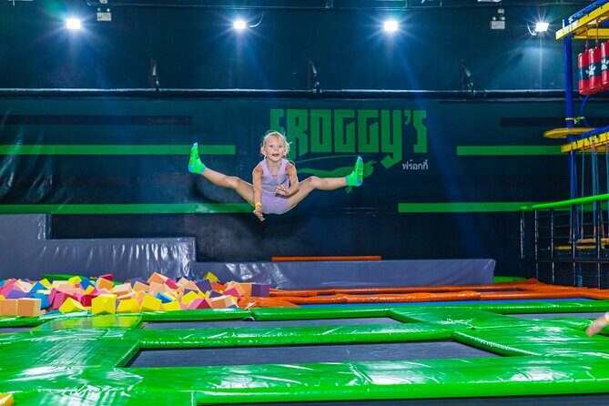 Phuket Full Day Froggy Fun Park Pass - Kids’ Playground: Slides, Zipline, Labyrinth, and Big LEGO-Style Fun