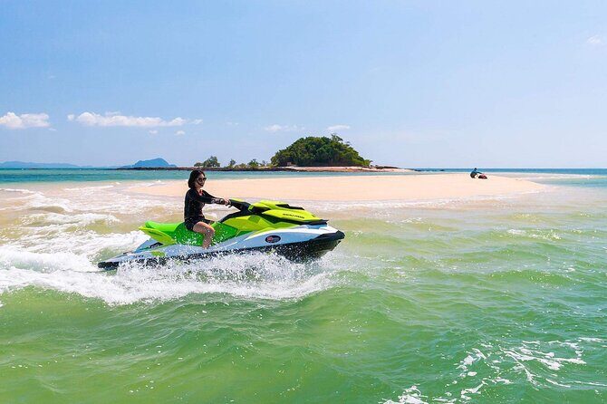 Phuket Jet Ski Tour to 5-8 Islands with Pickup and Transfer - The driving reality: two-person jet skis, weight rules, and pace