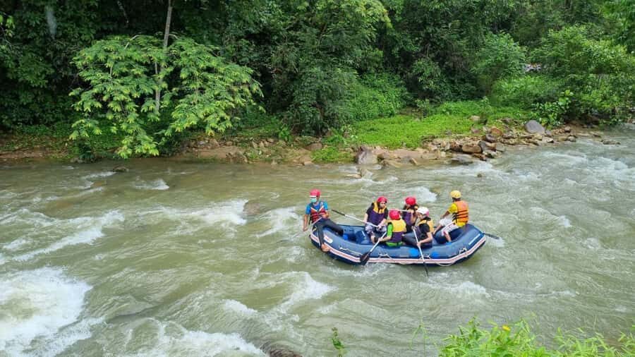 Phuket: Monkey Cave, Water Rafting, Zipline with ATV Option - Monkey Cave and Suwan Kuha Temple: The Calm Before the Rapids