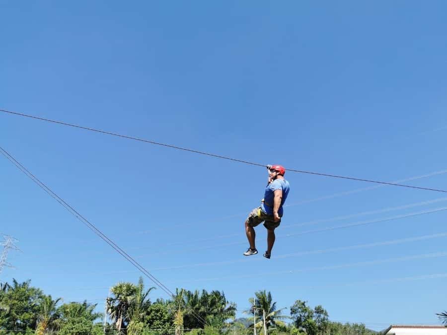 Phuket: Monkey Cave, Water Rafting, Zipline with ATV Option - Waterfall Stop, Mini-Trek in the Forest Park, and Lunch at Camp