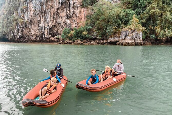 Phuket: Phang Nga Bay Bioluminescent Plankton and Sea Canoes tour - Ko Panyi Dinner Before the Night Glow