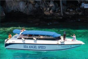 PHUKET: Phi Phi Island by Luxury Cruise"Exc. Gold Class VIP"Lunch - Around Phi Phi Le by big boat: Maya Bay, Loh Samah, Pith Cove, Viking Cave