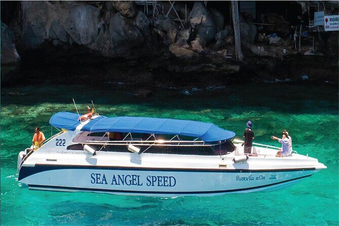 PHUKET: Phi Phi Island by Luxury Cruise"Exc. Gold Class VIP"Lunch - Around Phi Phi Le by big boat: Maya Bay, Loh Samah, Pith Cove, Viking Cave
