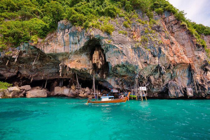 Phuket: Phi Phi Islands, Maya bay & Khai Island Tour by Speedboat - Pileh Cove and Lagoon Time: Snorkeling, Swim Options, and Longtail Photos