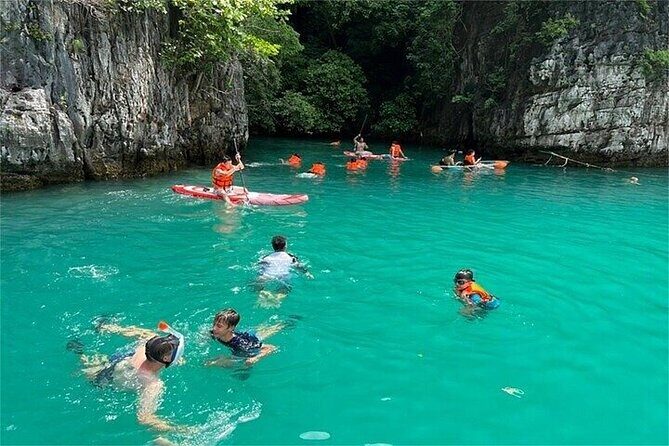 PHUKET: Phi Phi-Maya-Yao Yai-Khai Island by Speed Boat with Lunch - Phuket pickup, A.A. Marina Pier, and how the schedule really feels