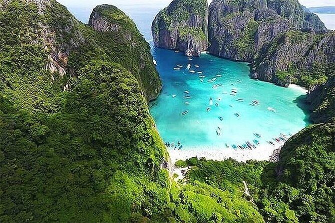 PHUKET: Phi Phi-Maya-Yao Yai-Khai Island by Speed Boat with Lunch - Phi Phi Don’s North side: Monkey Beach and coral reef snorkeling