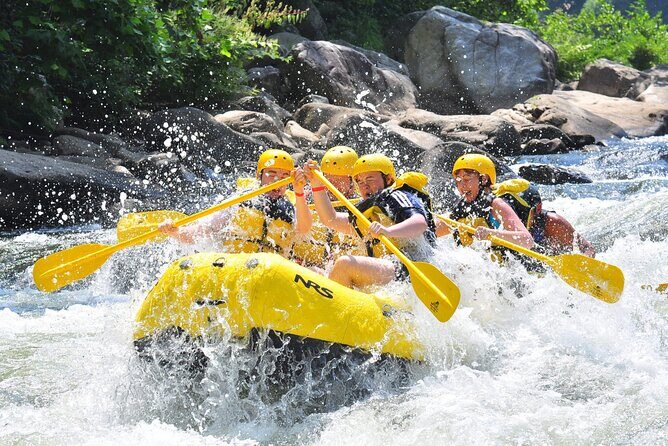Phuket Rafting ATVing Flying Fox Full Day Activities By VIP Mini Van - Hotel pickup and the long van ride reality from Patong