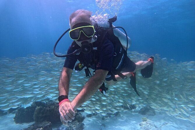 Phuket: Scuba Dive Racha and Coral Islands with Snorkeling Tour - Lunch at Racha Island: buffet fuel with a view