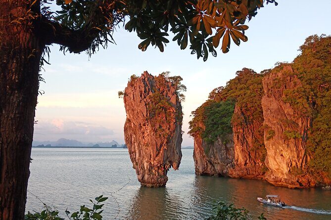 Phuket Sunset Big Boat Trip To Phang Nga Bay & James Bond Island - Phang Nga Bay canoeing in caves and hidden lagoons