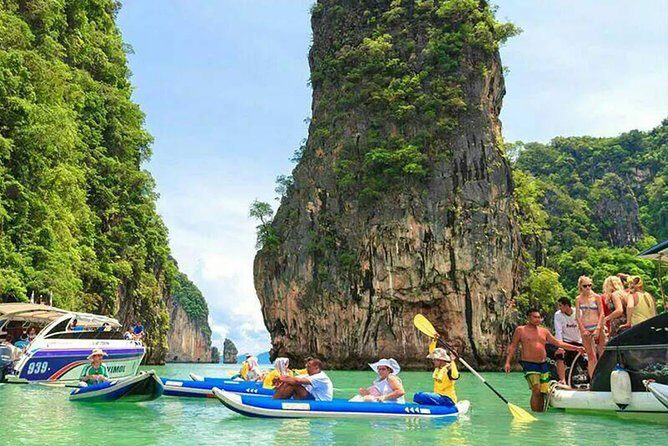 Phuket to James Bond Island: Longtail Boat Tour with Sea Canoeing - Longtail Boat Cruising to Phang Nga Bay National Park