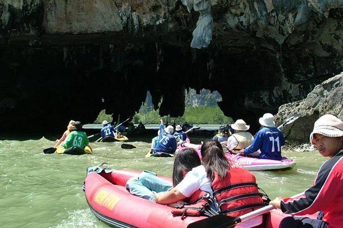 Phuket to James Bond Island One Day Tour - Koh Panyee: pier transfer, then a full lunch hour