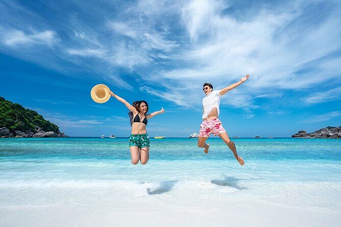 Phuket to Similan Islands Snorkeling Tour - Ko Miang: swimming, beach time, and Thai buffet lunch