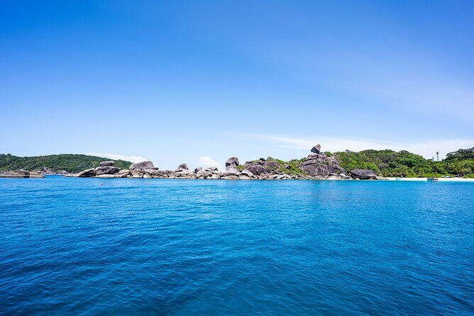 Phuket to Similan Islands Snorkeling Tour - Sailboat Rock viewpoint: short effort, big reward