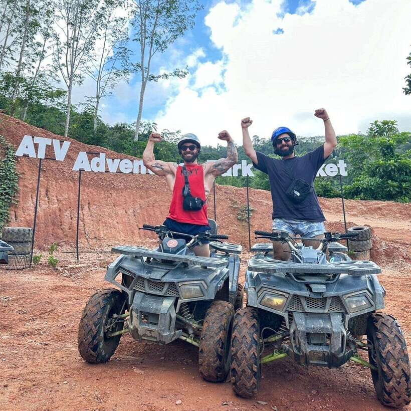 Phuket Ultimate Combo: Jungle ATV & Zipline Adventure - Zipline camp isn’t just ziplining: tree climbing and obstacle stations