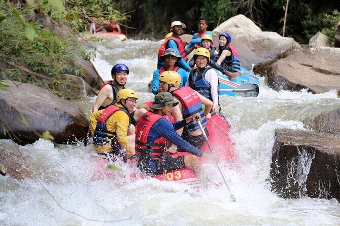 Phuket White Water Rafting 5 km, Flying Fox, and ATV - 5 km white-water rafting on the main Phang Nga River