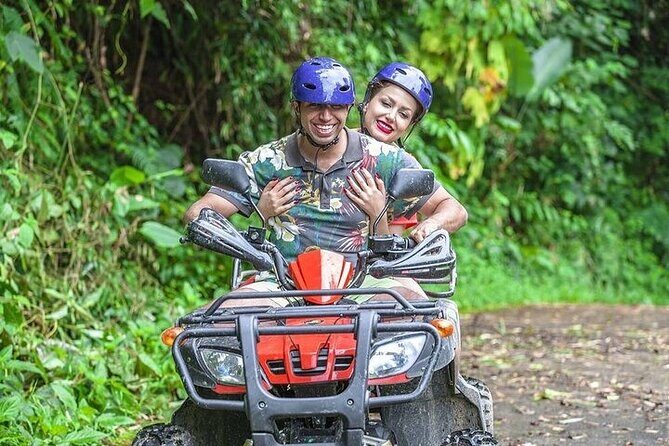 Phuket White Water Rafting 5 km, Flying Fox, and ATV - ATV ride in the jungle: short, punchy, and well-timed