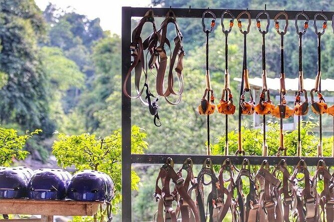 Phuket White Water Rafting 5 km, Flying Fox, and ATV - Flying Fox (Zipline) 150 m: the view-and-speed moment