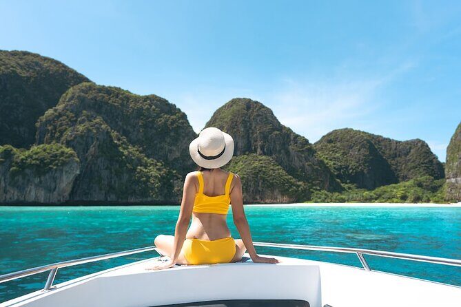 Phuket: Wow Andaman Snorkeling Trip to Phi Phi & Bamboo Islands - Speedboat to Ko Phi Phi Lee: your first big scenery hit