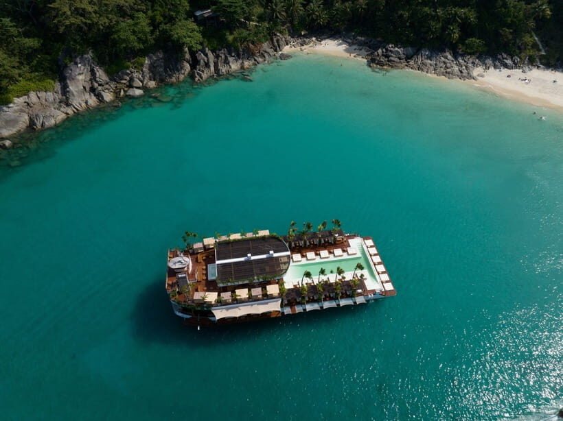 Phuket: YONA Floating Beach Club Day Experience - Getting there: Phuket check-in piers and the shuttle boat rhythm