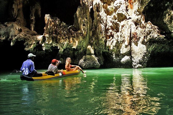 Premium/Regular James Bond islands tour and canoeing, 5 islands - Phang Nga Bay Transfers: Sit Back for Limestone Views