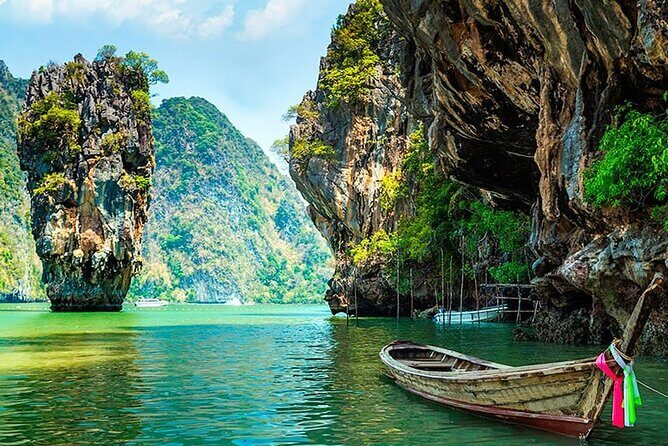 Private James Bond Island Canoeing Long-tail Boat Tour w/ Lunch - Ko Panyi floating village lunch: stilt life and real Thai food