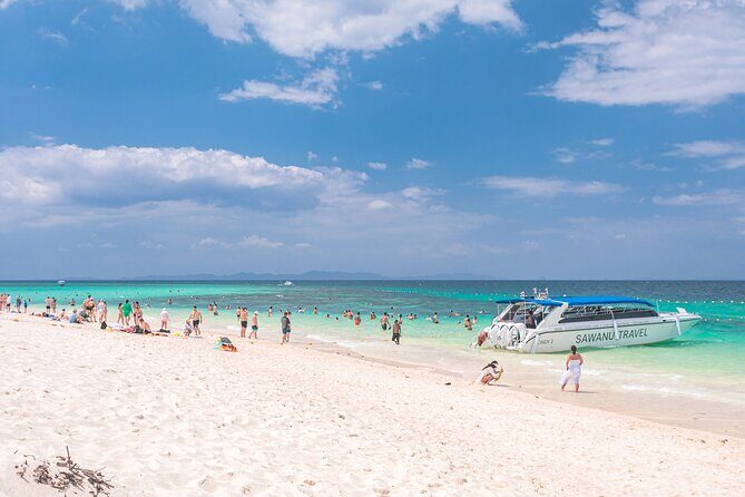 Private Phi Phi 5 Star Islands Full Day Tour - Koh Khai Nai and Koh Krai Nok: clear water at the end of the day