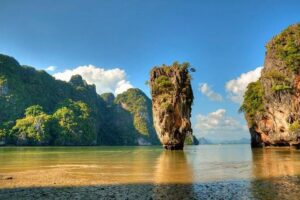 Private Tour of James Bond Island and Phang Na Bay on Long Tail Boat - James Bond Island (Khao Phing Kan): Long-Tail Boat Time at Sea Level