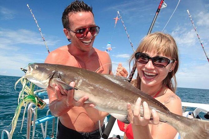 Racha Island Game Fishing & Trolling From Phuket - Entering the real point of Racha Island fishing: fish plus reef time