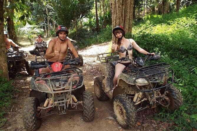 Rafting 5.5 km., Zipline, ATV 30 Min., Suvankhuha Temple. - Hotel Pickup, Early Start, and the Suwankhuha Temple Pause