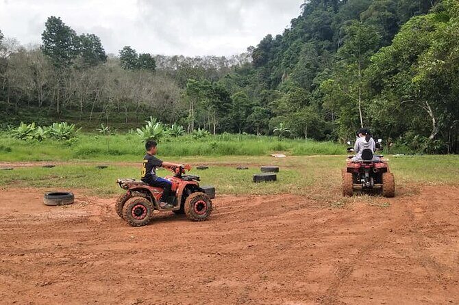 Rafting 7KM & ATV visit monkey cave and waterfall with Lunch - Waterfall Swim: Beautiful When It Works, Underwhelming When It Doesn’t
