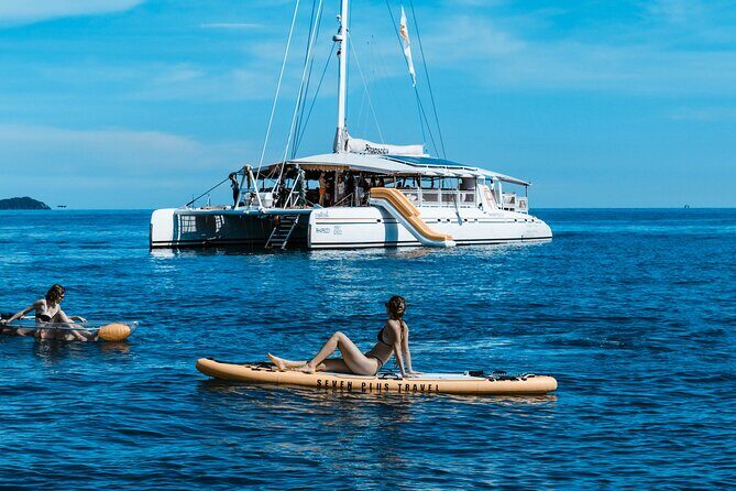 Rhapsody Phuket Coral & Racha Sunset Catamaran Cruise - Racha Yai Snorkeling Stop (Plus SCUBA and ATV Options)