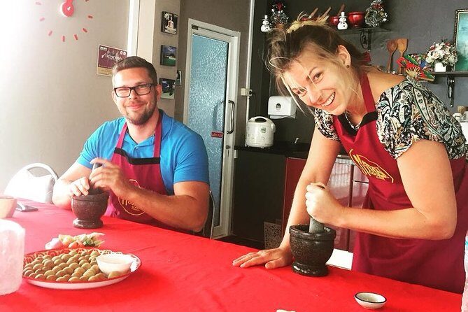 Thai Cooking Class with Market Tour in Phuket by VJ - What you cook: four dishes plus curry paste you make yourself