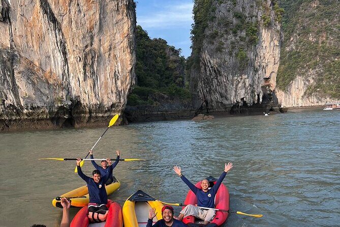 Twilight Sea Canoe Tour with Sea Cave Kayaking in Phang Nga Bay - The dark-cave glow: bioluminescent plankton at twilight