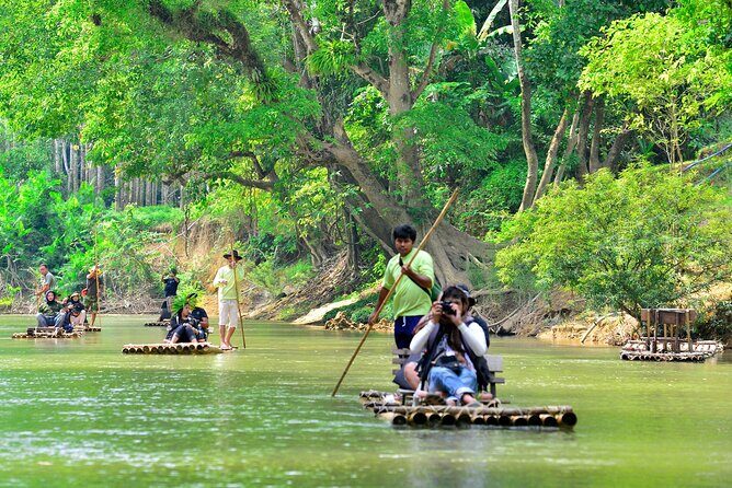 Wonders of Khao Sok Discovery with Guaranteed Departure - Bamboo rafting and river canoe time: slow water, close nature
